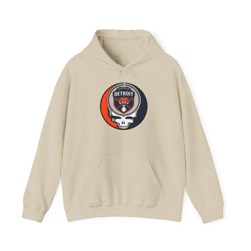 Grateful Dead - Detroit Tigers Grateful Dead Unisex Heavy Blend Hoodie - Hooded Sweatshirt - StealieShop